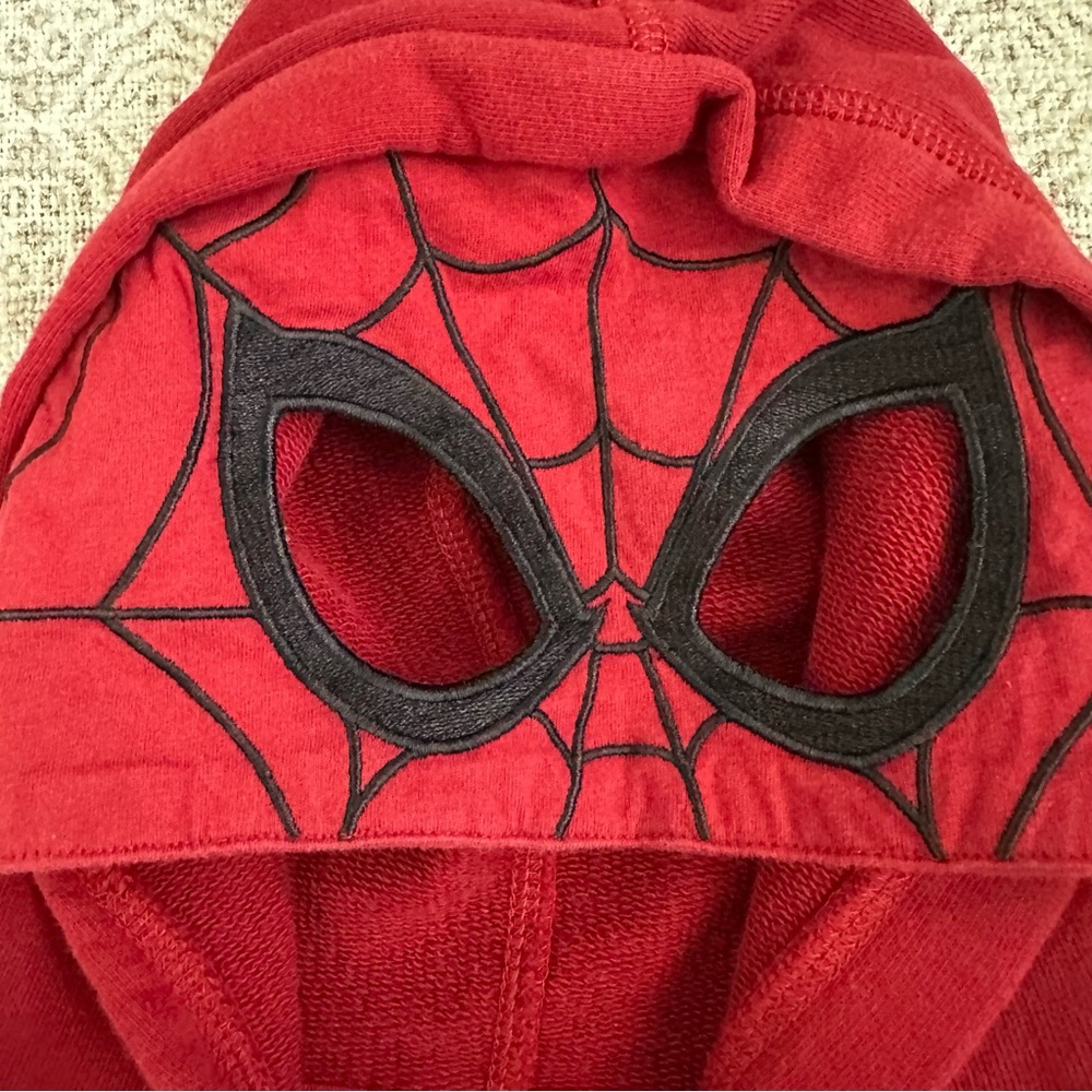 Hanna Andersson Marvel Spider-Man French Terry Hoodie | 150 - Picture 3 of 6
